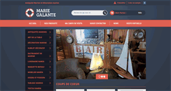 Desktop Screenshot of marie-galante-benodet.com